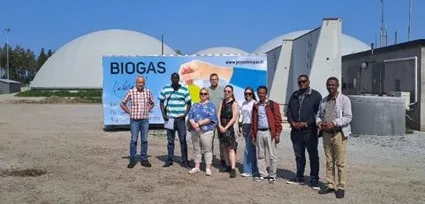Energy Village Project Partners Visit to UVA and Jepua Biogas Company Energy Village in Finland