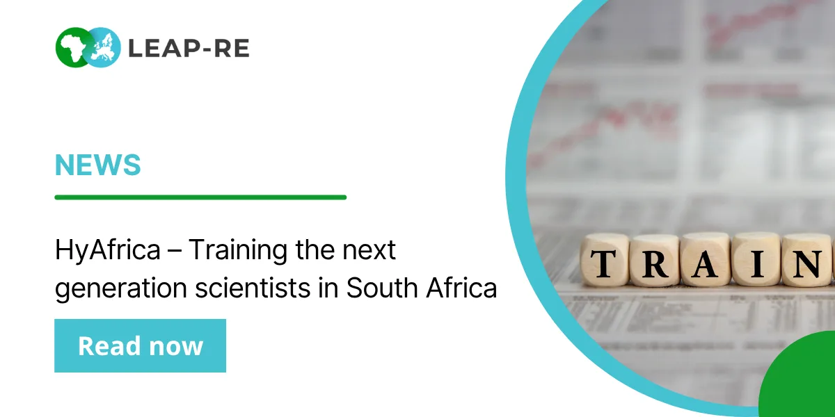 HyAfrica – Training the next generation scientists in South Africa