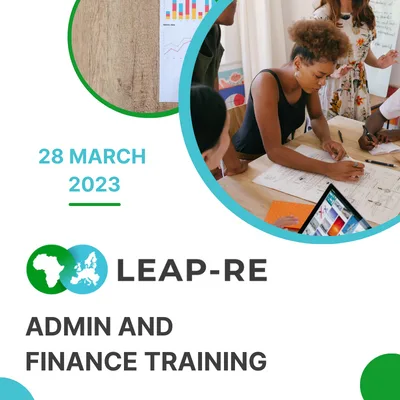 Join the LEAP-RE Admin and Finance Training for EU-funded projects