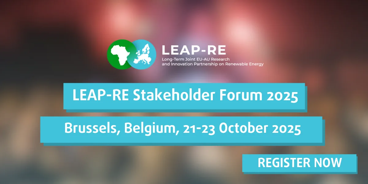 LEAP-RE Stakeholder Forum 2025 - Brussels, Belgium