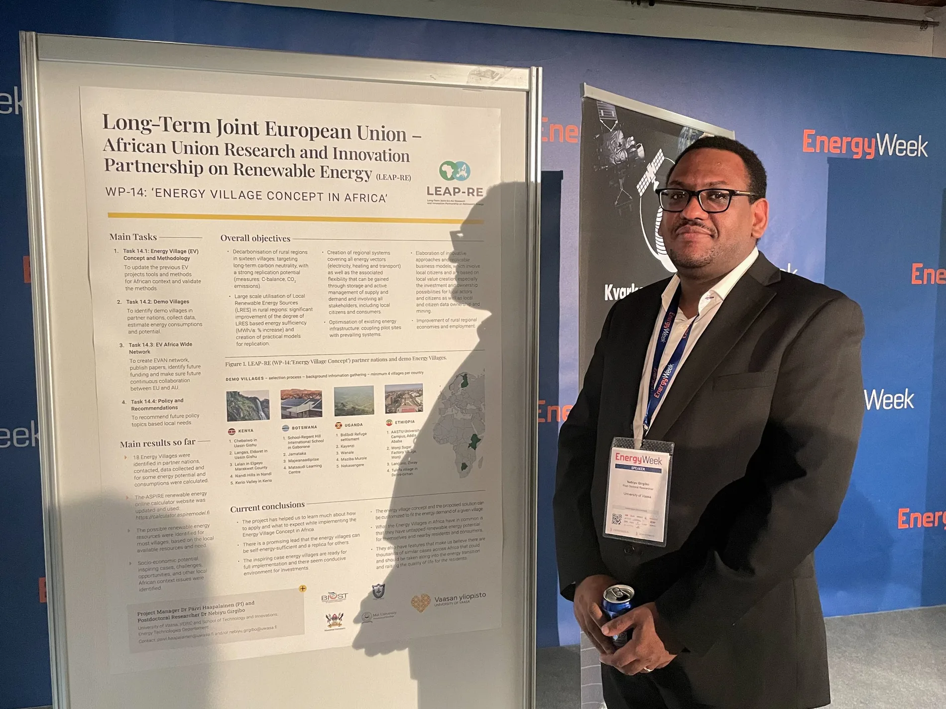 LEAP-RE’s Energy Village was at the 2024 Vaasa Energy Week, presenting on an Energy Village Concept in Africa