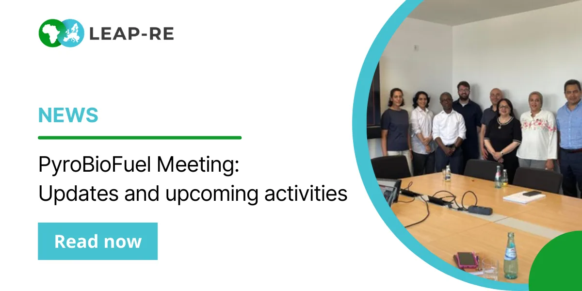 PyroBioFuel Meeting: Updates and upcoming activities