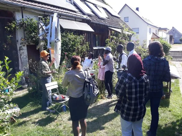 SUNGARI: German Master Students Visit SimplySolar to Explore SunGari Project in Germany