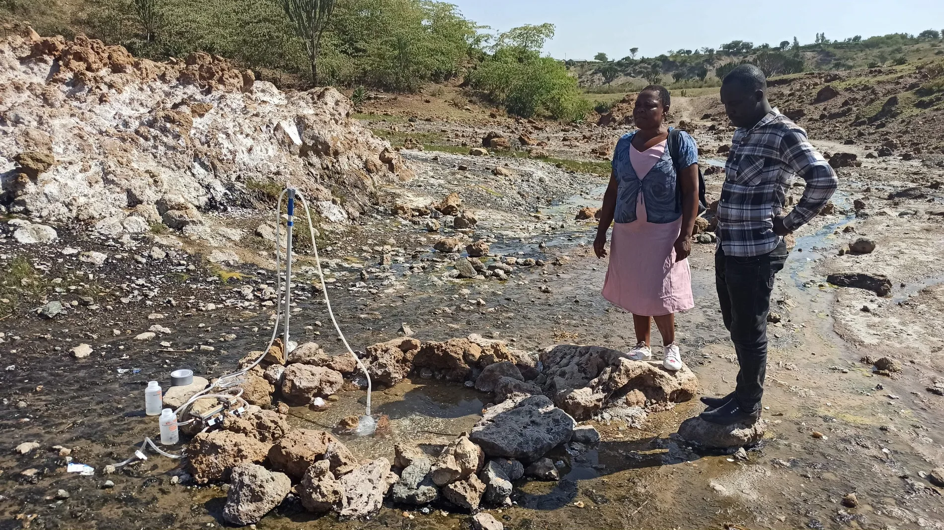 Two missions carried out by the Geothermal Village Project (LEAP-RE Pillar 2)