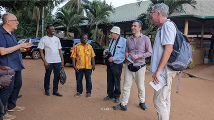 LEOPARD: Visit of the demonstrator by the EU delegation